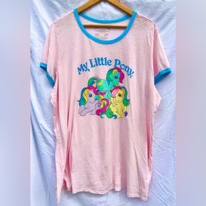 Torrid My Little Pony Size 3 Ringer Tee
